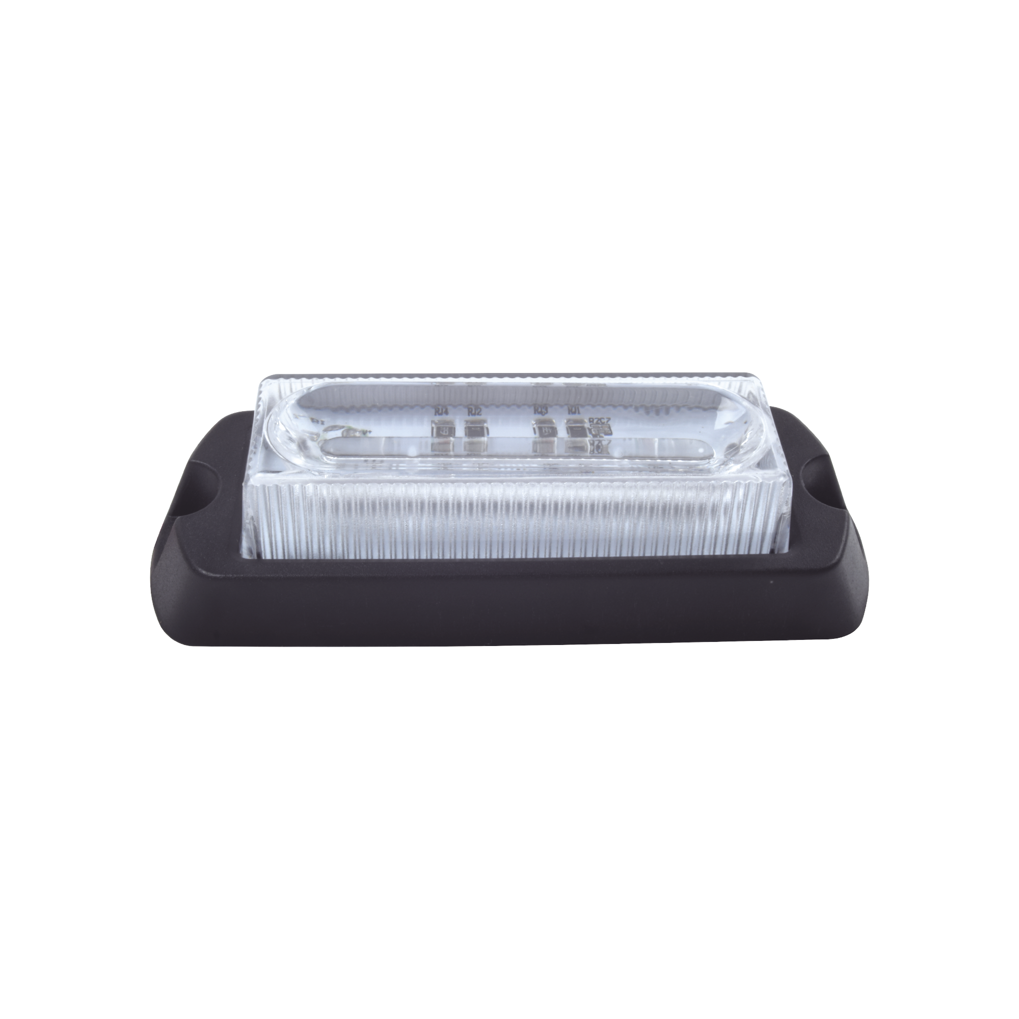 X13A|Luz Auxiliar Ultra Brillante X13 de 4 LEDs, color ?ümbar, con mica transparente.